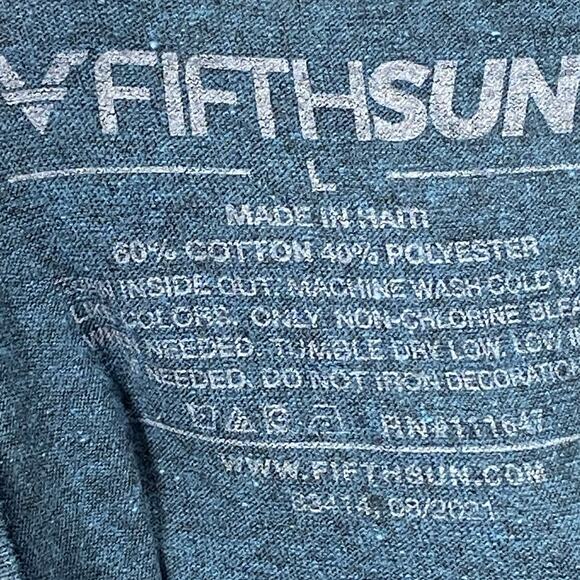 Fifth Sun T-Shirt Youth Size Large Long Sleeve NASA Graphic Tee NEW - Picture 3 of 4